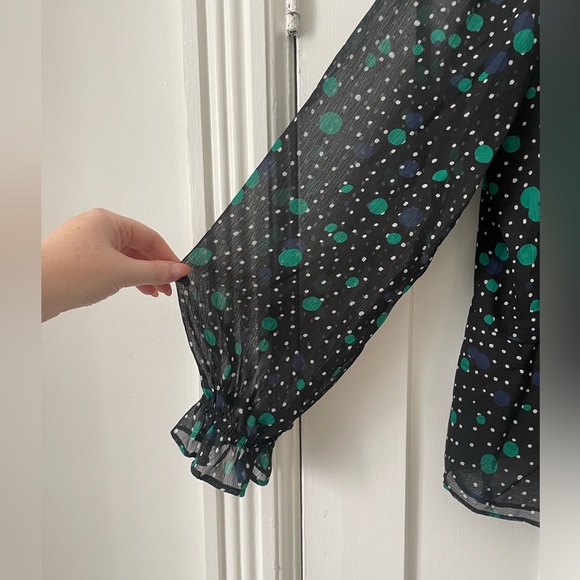 Black and green Tommy Hilfiger lightweight top - Picture 4 of 5